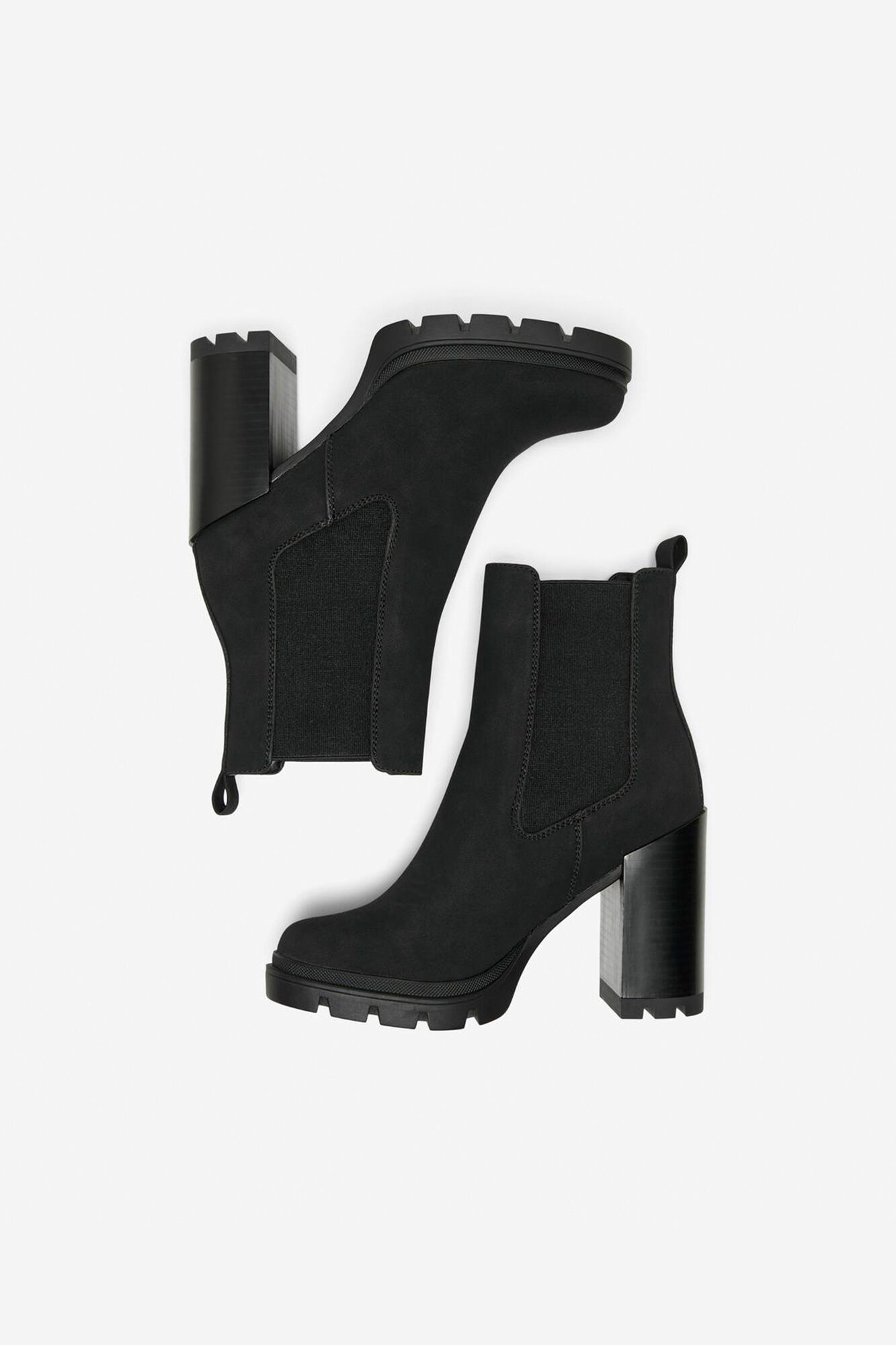 Only Botines de tac&oacute;n tipo chelsea
