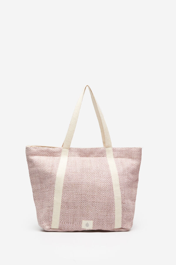 Hemper Bolso Shopper Springfield by Hemper rosa