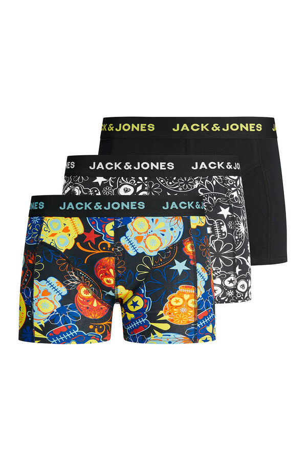 Jack & Jones Junior Pack 3 boxer negro