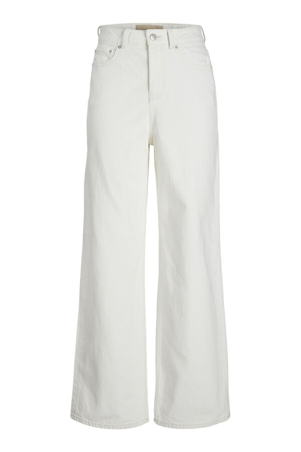 Jack & Jones Jeasn Wide Leg blanco