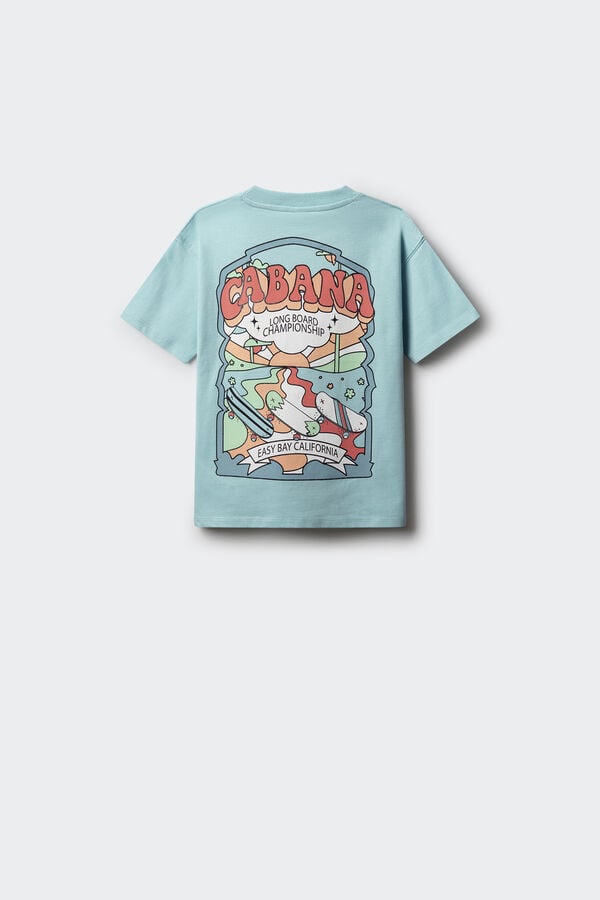Springfield Kids Camiseta cabana ni&ntilde;o azul