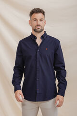 Celopman Camisa Oxford azul