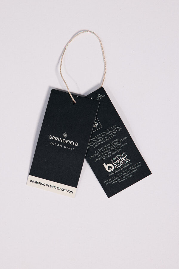 Springfield Camisola fecho-&eacute;clair preto