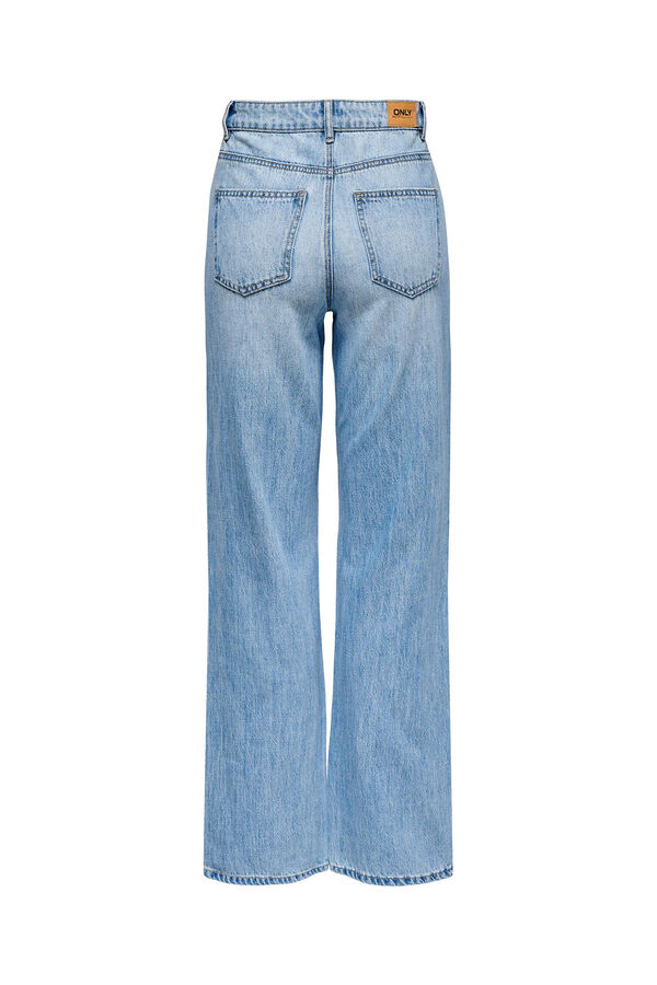 Springfield Jeans Bootcut azul aço