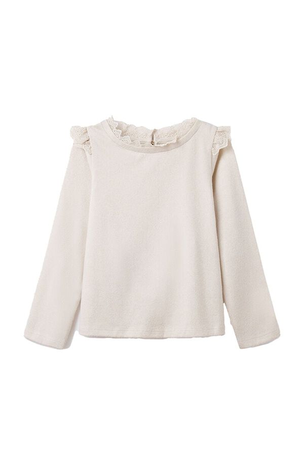 Springfield Kids T-shirt com bordado su&iacute;&ccedil;o para menina estampado