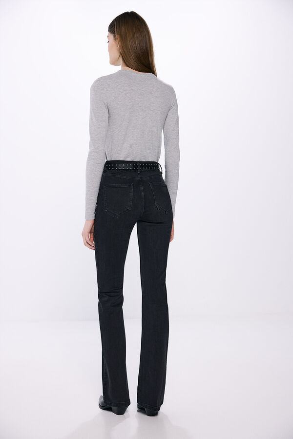 Springfield Jeans bootcut preto