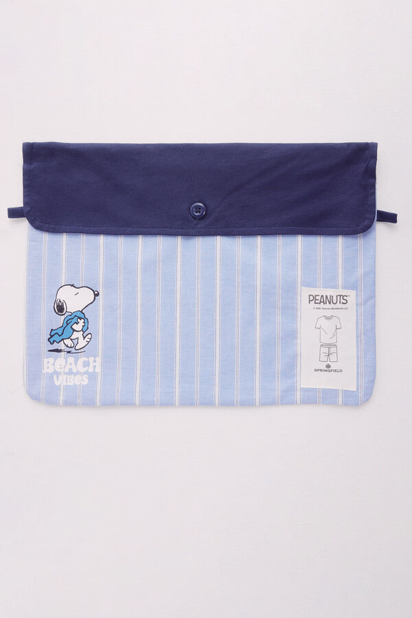 Springfield Pijama corto Peanuts&trade; azul