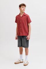 Jack & Jones Junior Bermuda denim relaxed gris