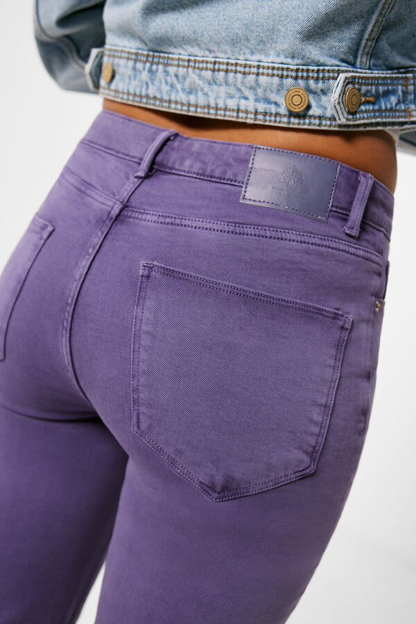 Springfield Jeans Kick Flare Lavado Sostenible estampado