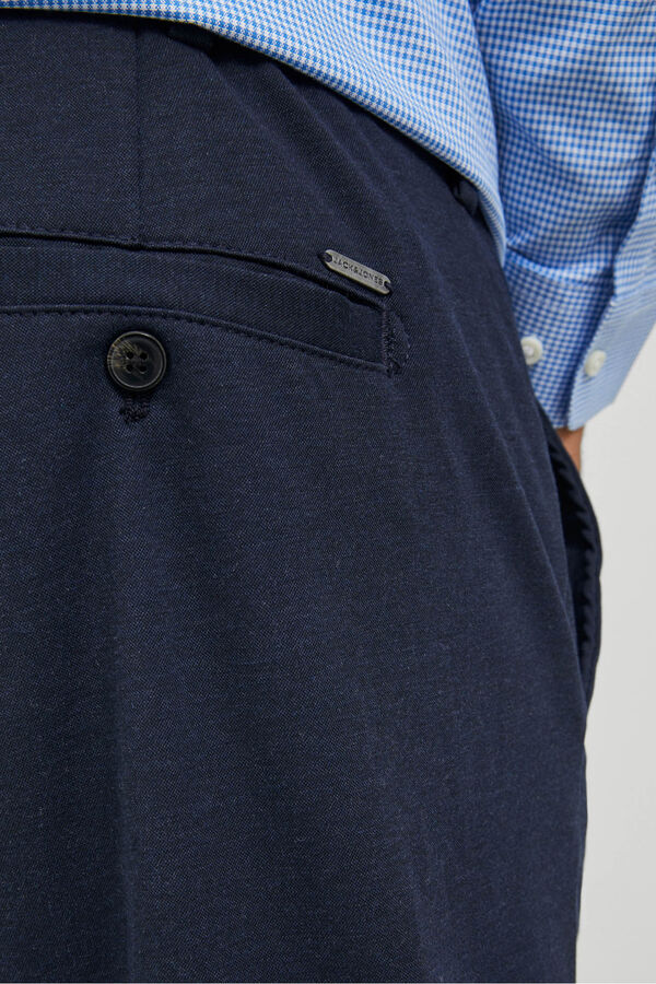 Jack & Jones PLUS Pantal&oacute;n slim fit azul