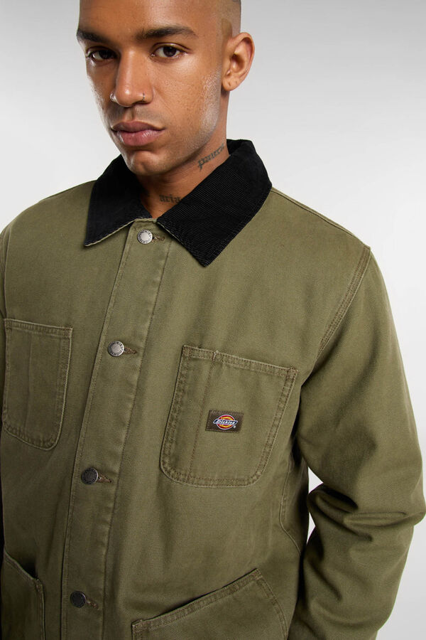 Dickies Casaco de lona com forro central                        Caqui escuro