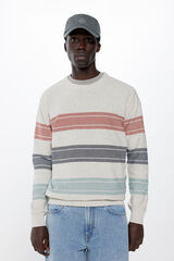 Springfield Jersey rayas color gris