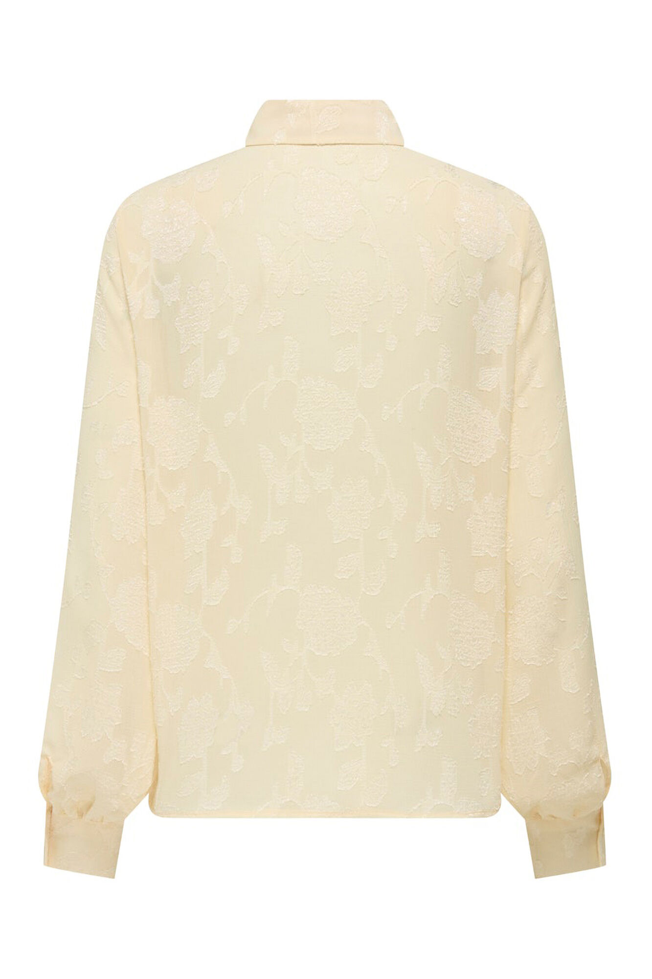 Only Camisa jacquard manga larga