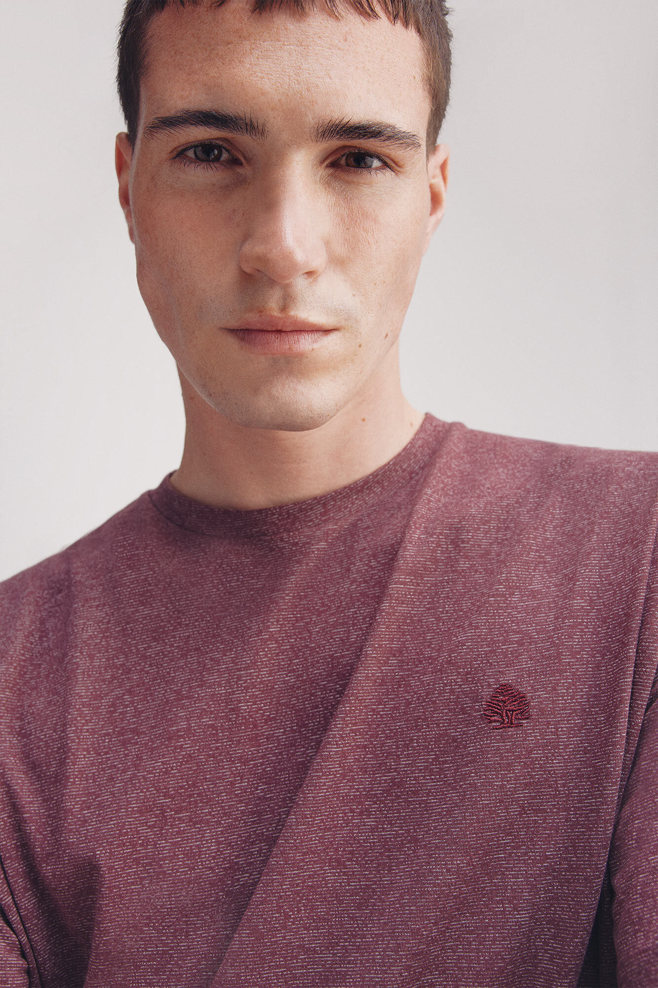 Springfield T-shirt colorida com microriscas