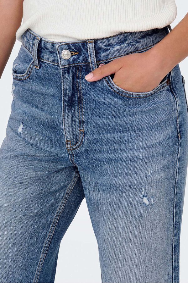Only Jeans Wide Leg azul