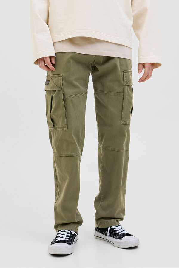 Jack & Jones Pantalones Relaxed fit verde