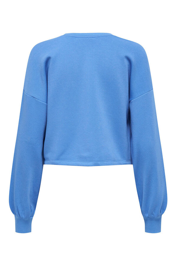 Springfield Sweatshirt estampagem azulado