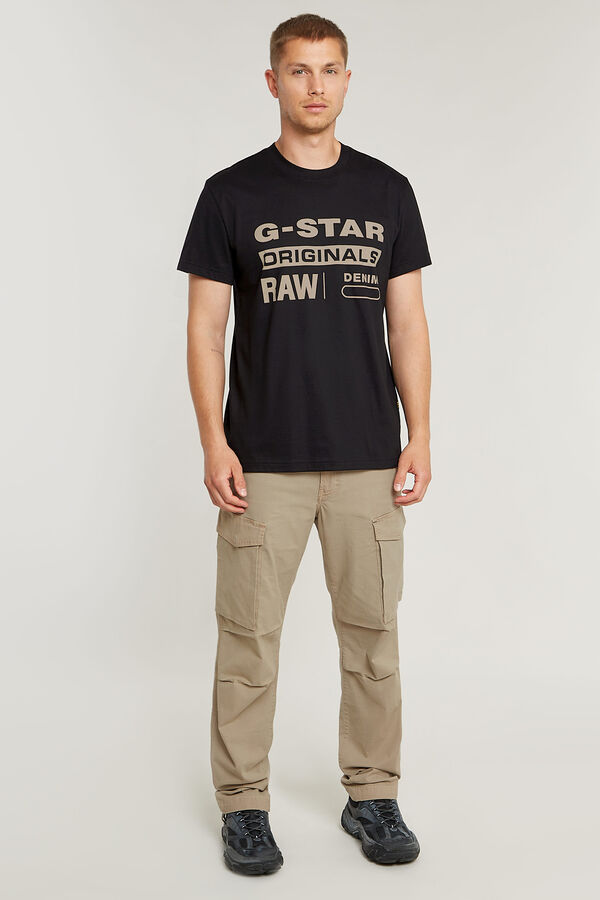 G-STAR Camiseta de manga corta negro