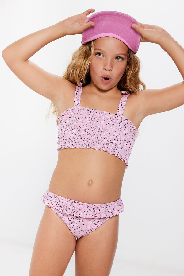Springfield Kids Bikini flores ni&ntilde;a rosa