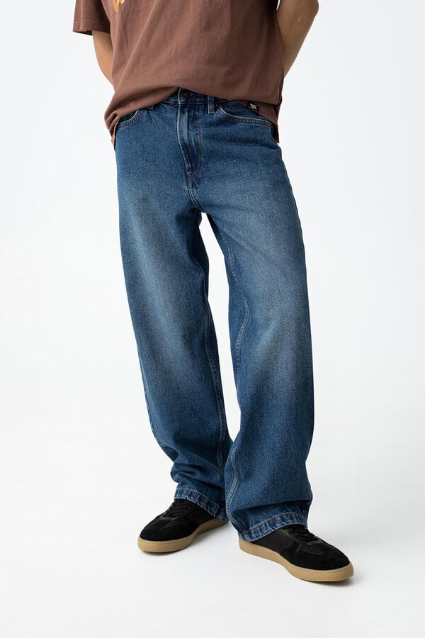 Tiffosi Young Jeans Super Baggy Fit azul