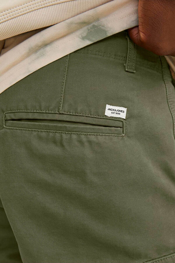 Jack & Jones Shorts cargo de regular fit verde