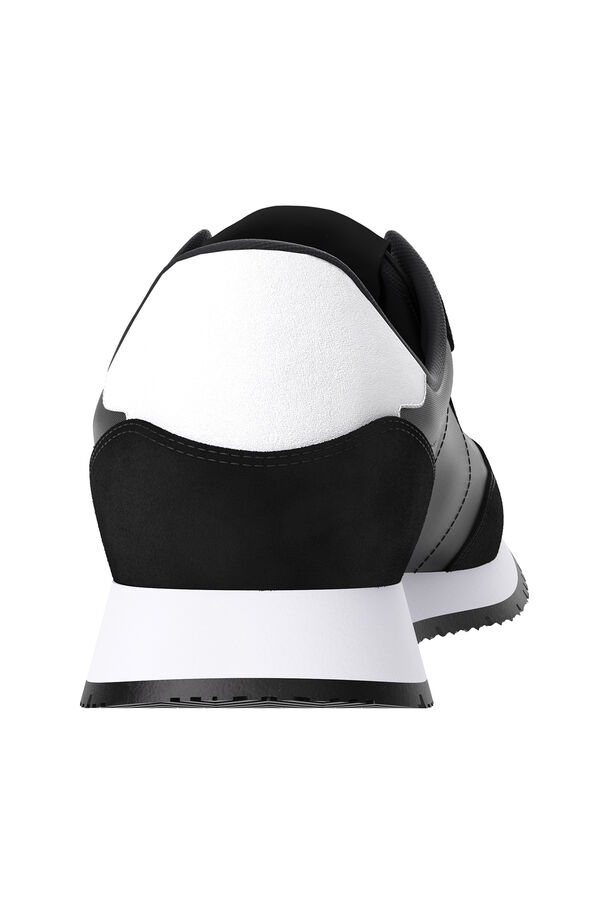 Tommy Jeans Runner Tommy Jeans de hombre con bandera negro