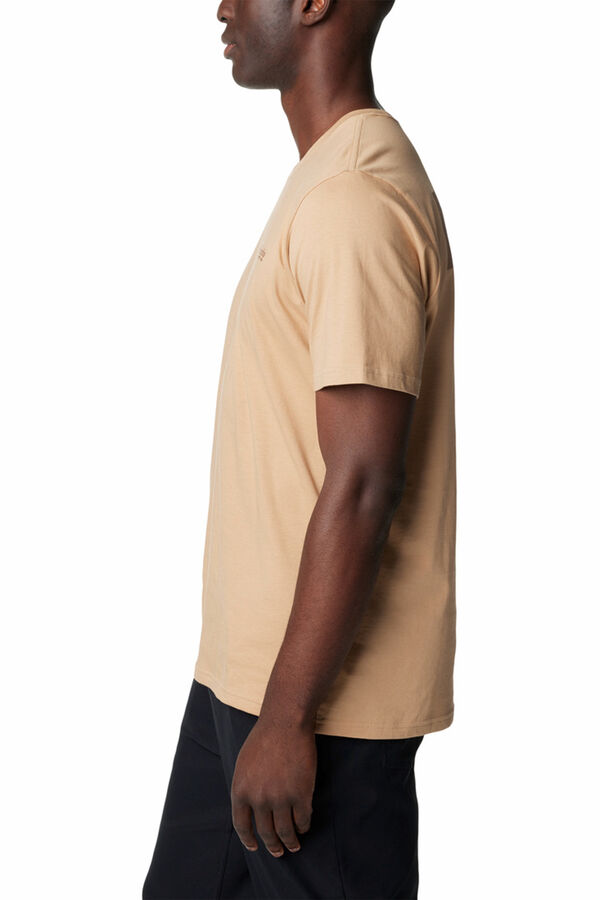 Columbia T-shirt de manga curta Columbia North Cascades&trade; para homem camel