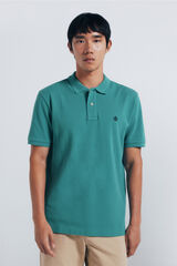 Springfield Polo piqu&eacute; b&aacute;sico regular fit verde