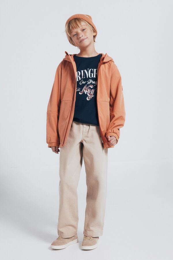 Springfield Kids Casaco softshell menino vermelho