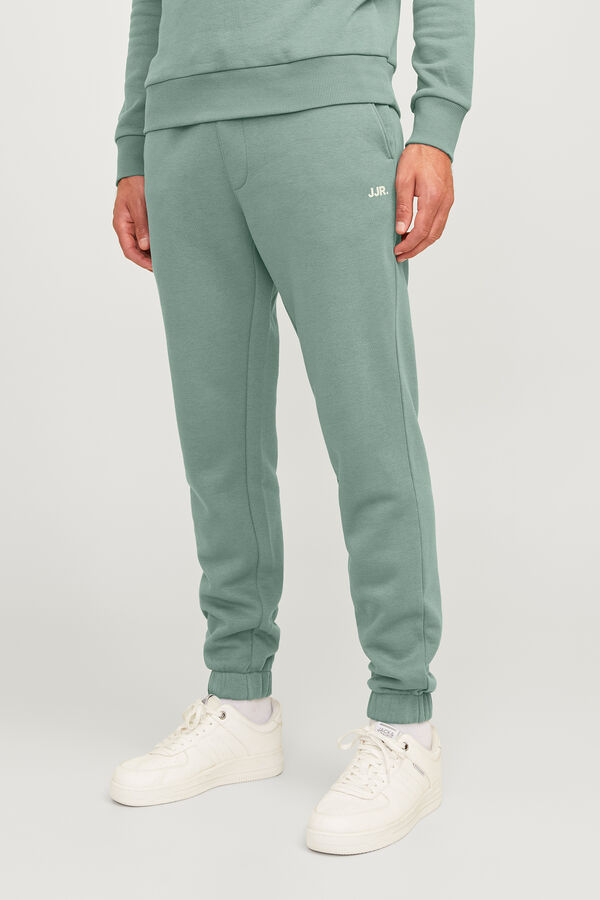 JJ REBEL Pantal&oacute;n slim fit verde