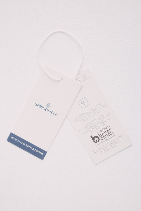 Springfield Camiseta gr&aacute;fica blanco