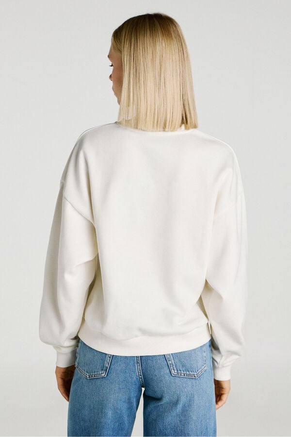 Jack & Jones Sudadera regular fit blanco