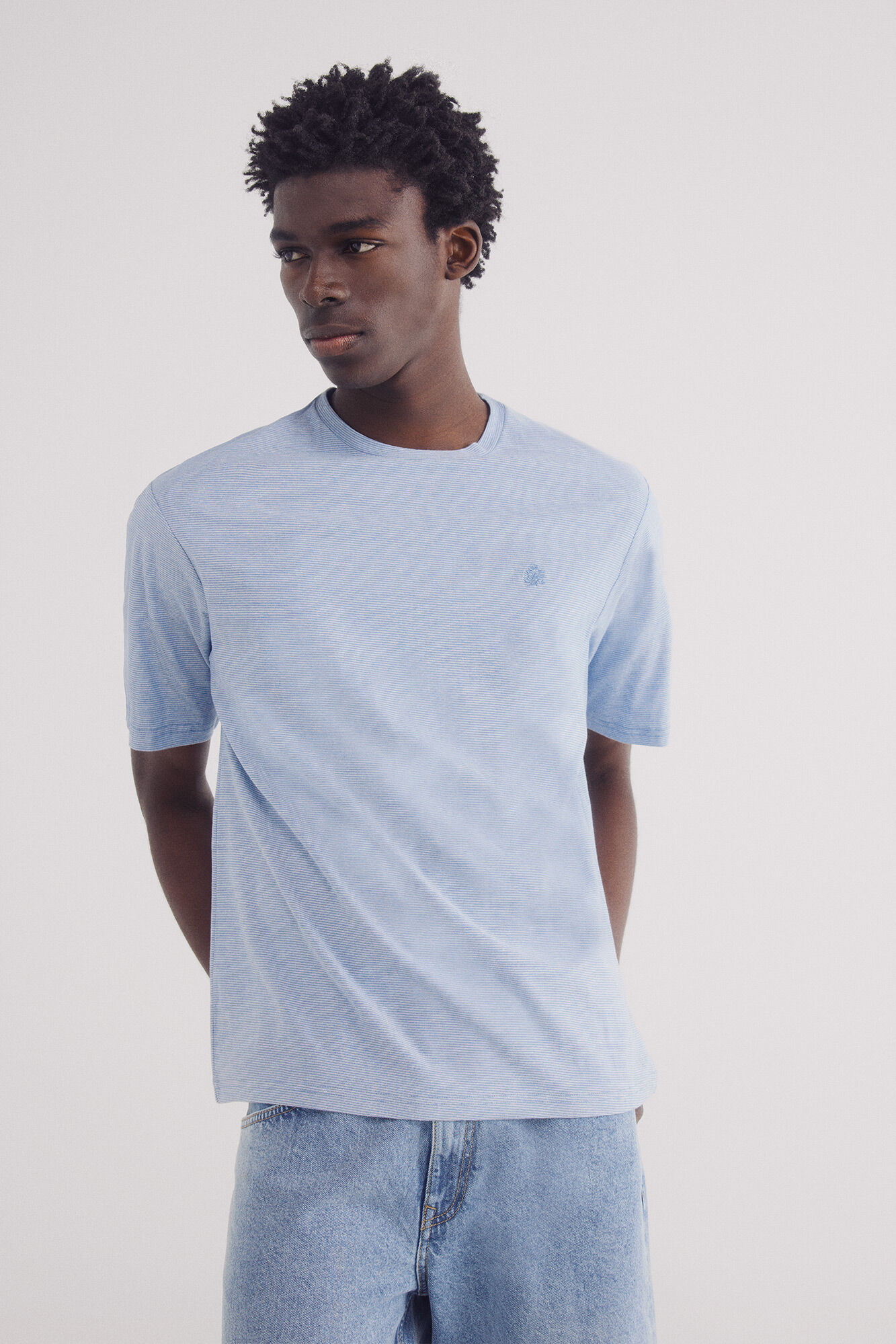 Springfield Camiseta microraya