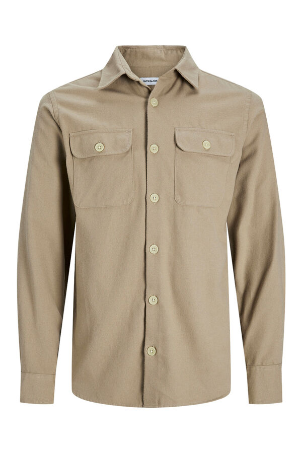 Jack & Jones Sobrecamisa cuadros gris