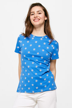Springfield T-shirt Mini Estampada azulado