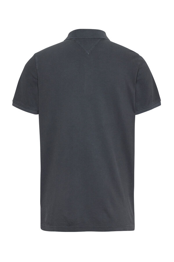 Tommy Jeans P&oacute;lo masculino com  cinzento