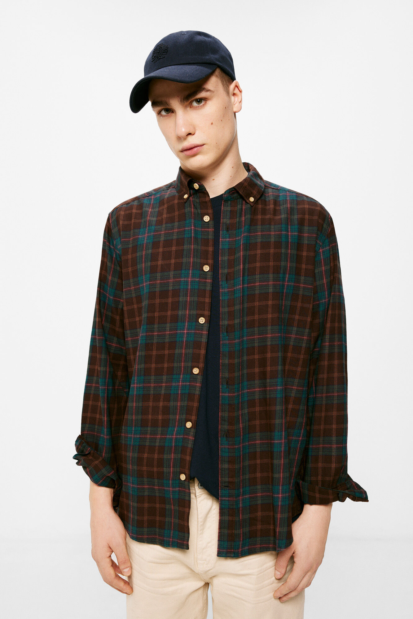 Springfield Camisa cuadros