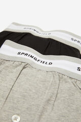 Springfield Pack 2 boxers anchos comfort azul oscuro