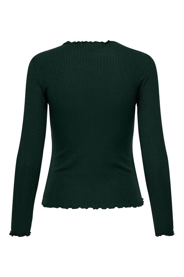 Only Su&eacute;ter manga comprida azul