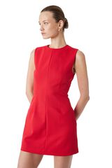 Koton Vestido mini sem mangas vermelho