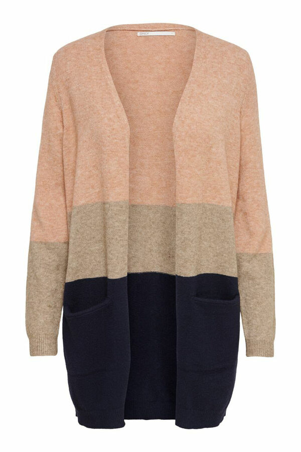 Only Casaco de malha rosa