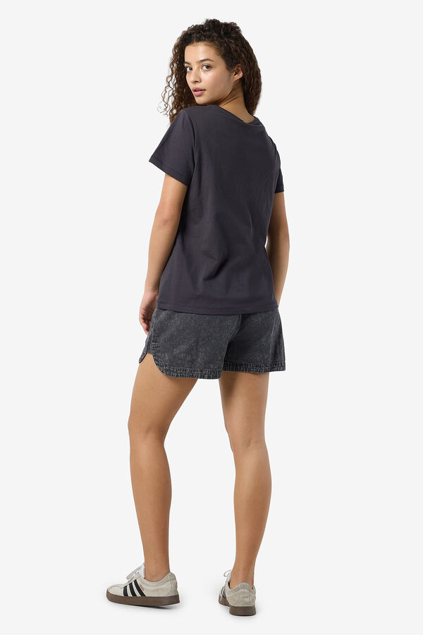 Noisy May Camiseta Regular Manga Corta gris