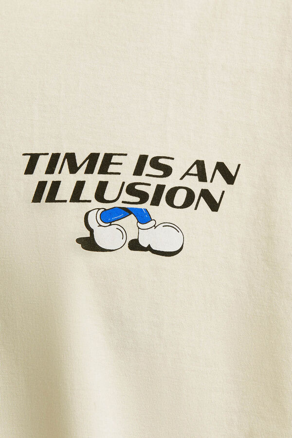 Jack & Jones Camiseta de manga curta com ajuste solto branco