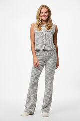 Pieces Chaleco con botones blanco