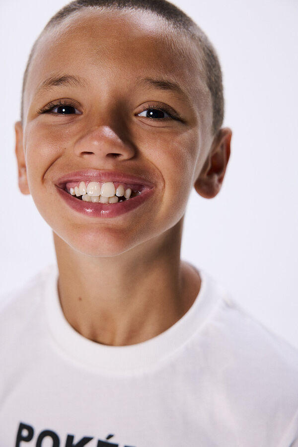 Springfield Kids Camiseta Pikachu ni&ntilde;o marfil