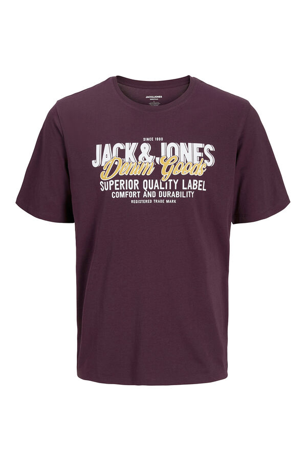 Jack & Jones PLUS Camiseta regular fit PLUS morado/lila