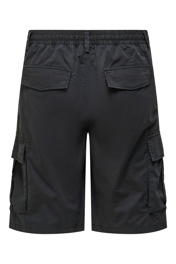 Only & Sons Bermuda cargo preto