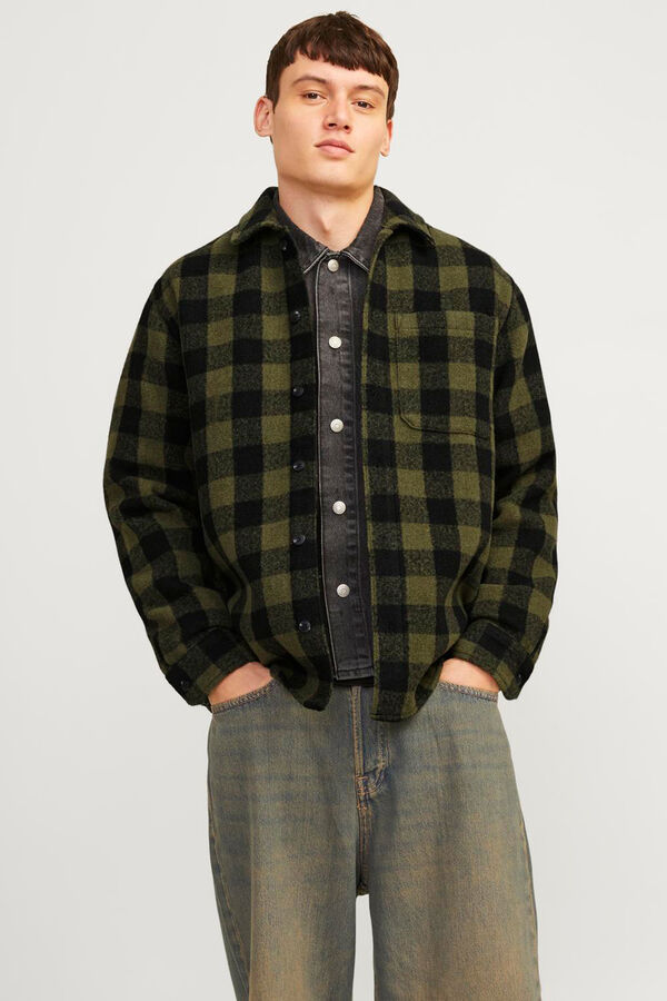 Jack & Jones Camiseta de pelúcia cru