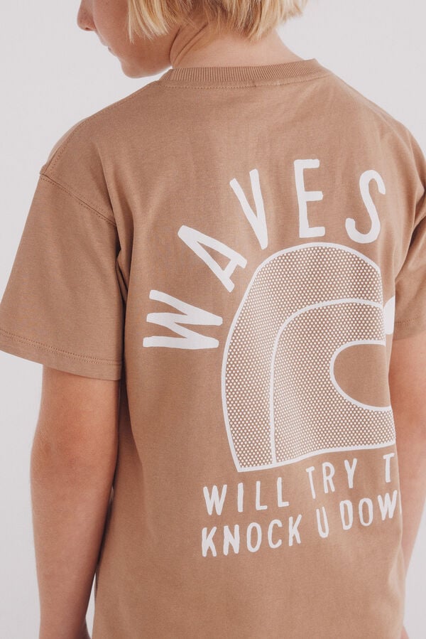 Springfield Kids Camiseta Waves ni&ntilde;o estampado