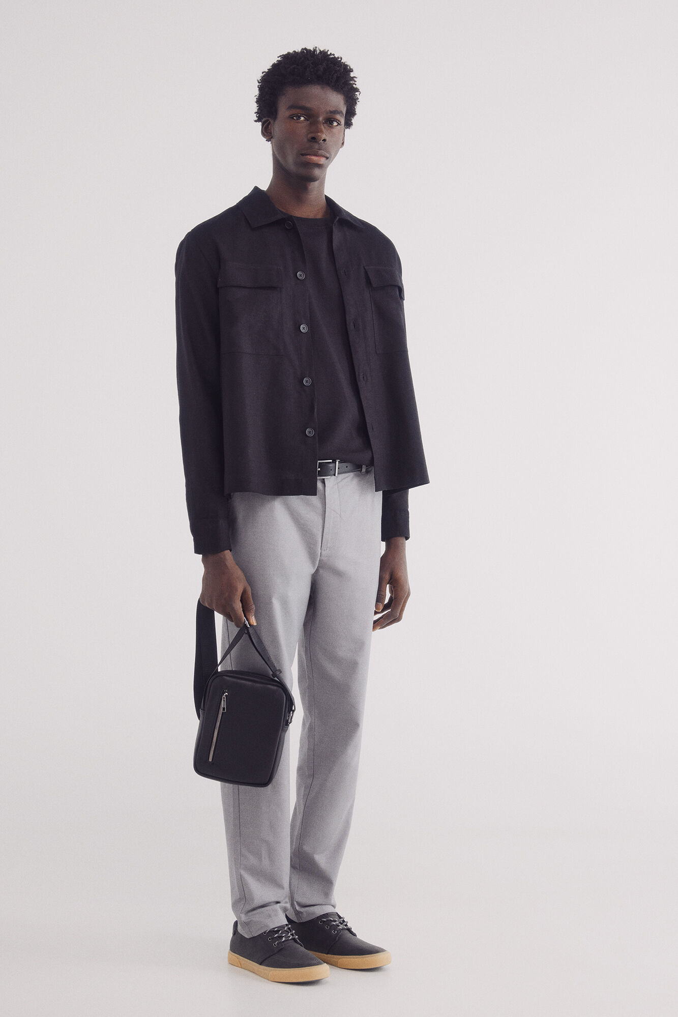 Springfield Sobrecamisa de linho viscose